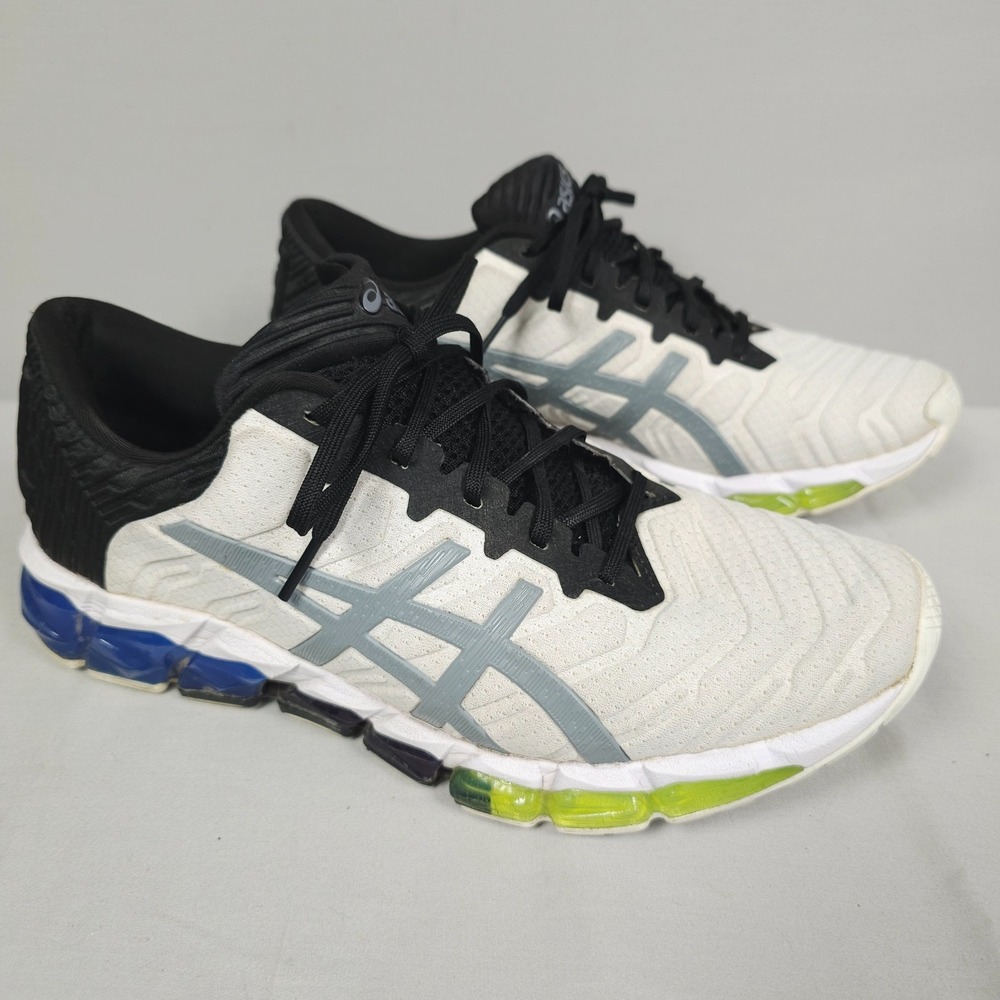 Asics Gel Quantum 360 Shoes Men Size 9 White Black Green Blue Purple